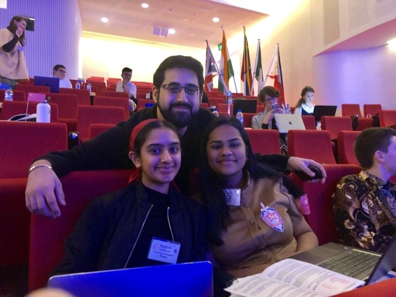 2019 MUNA Team from Southbank